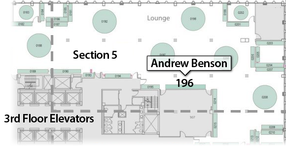 3rd Floor Map - Andrew Benson